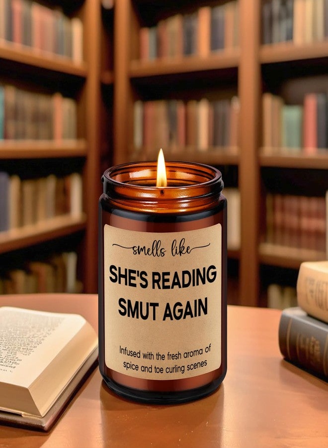 LEADO Reading Candle, Book Lovers Gifts - Bookish Candle, Dark Romance, Bookish Decor - Funny Reading Decor, Books Themed Present - Birthday, Mothers Day Gifts for Book Lovers Women, Readers, Bookworm - Image 5