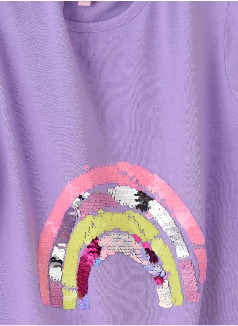 Jelliene Sunshine Squad: Girls' Comfy Cotton Tees Playful & Summer Fun  - Image 3