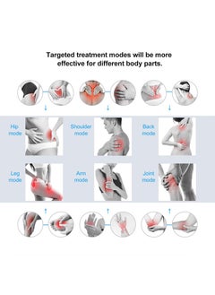 tens Home Use Rechargeable Body Massager Muscle Stimulator for Back Pain Relief, Neck Pain, Sciatica Pain Relief, Nerve Pain Relief  - Image 4