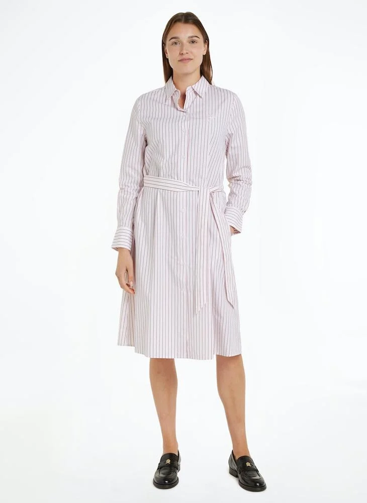 TOMMY HILFIGER Striped Shirt Dress