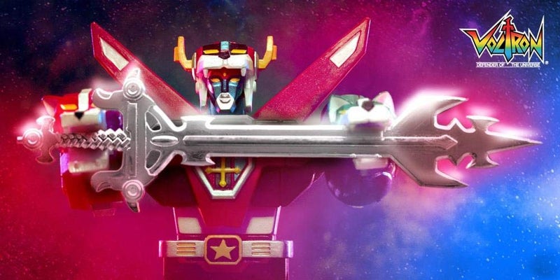 SUPER7 Voltron Defender of The Universe Super7 Ultimates Toy Deco Metallic Paint 7-Inch Collector's Action Figure VOLTW01-DOU-01 - Image 2