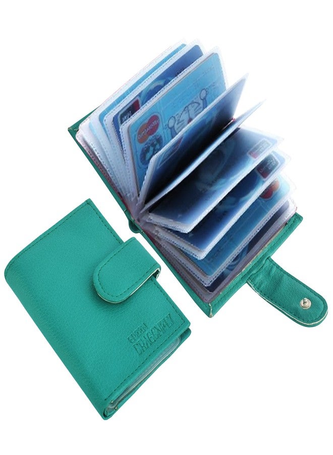 GREEN DRAGONFLY® PU Leather Teal Green Wallet for Women & Girl's - Image 4