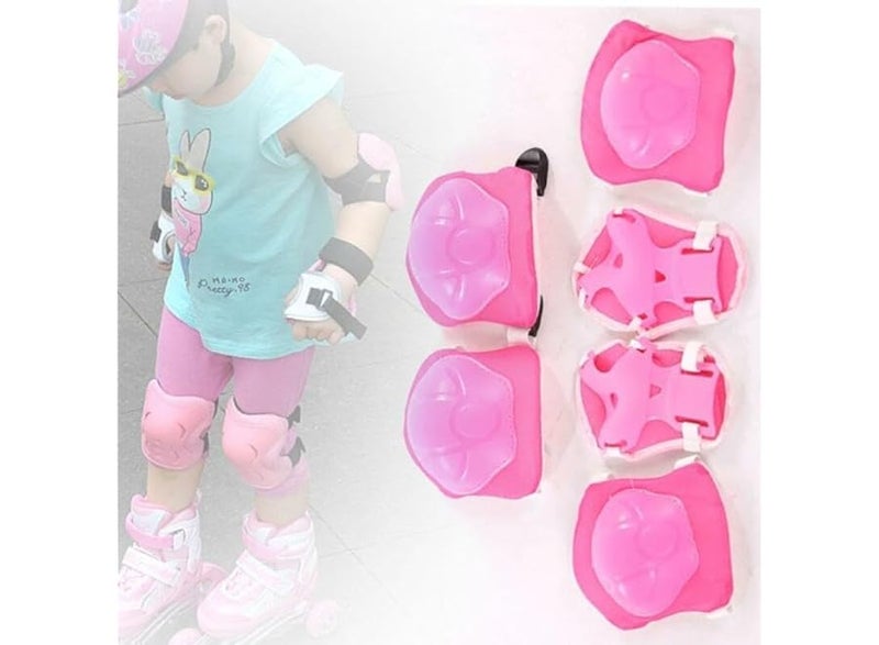 G-50 6-Piece Children's Protective Gear Set for Skating, Cycling, and Scootering, Pink - Image 3