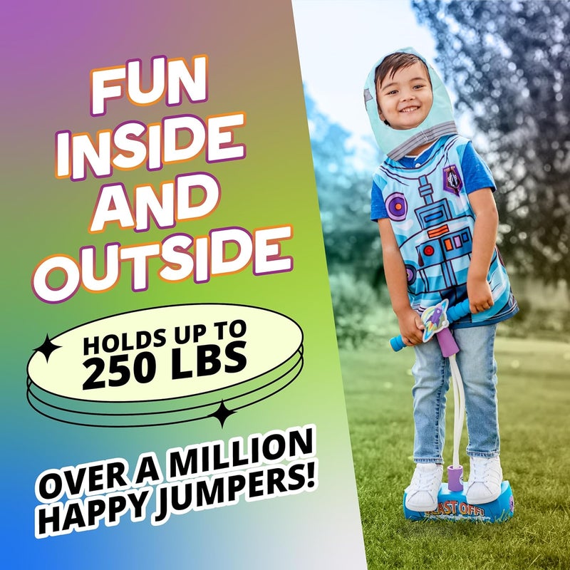 Flybar My First Foam Pogo Jumper for Kids Fun and Safe Pogo Stick for Toddlers, Durable Foam and Bungee Jumper for Ages 3 and up, Supports up to 250lbs - Image 4