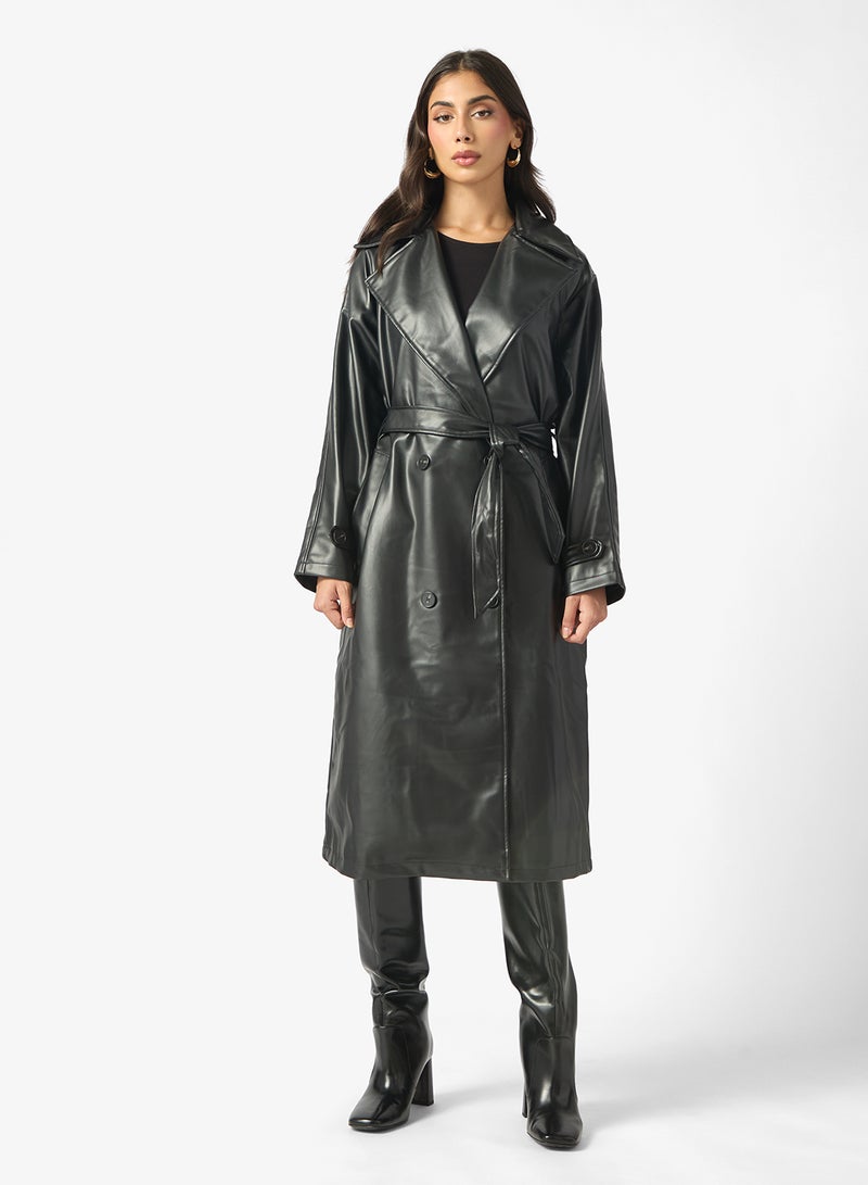 ايلا جاكيت طويل من البولي يوريثان - Image 1