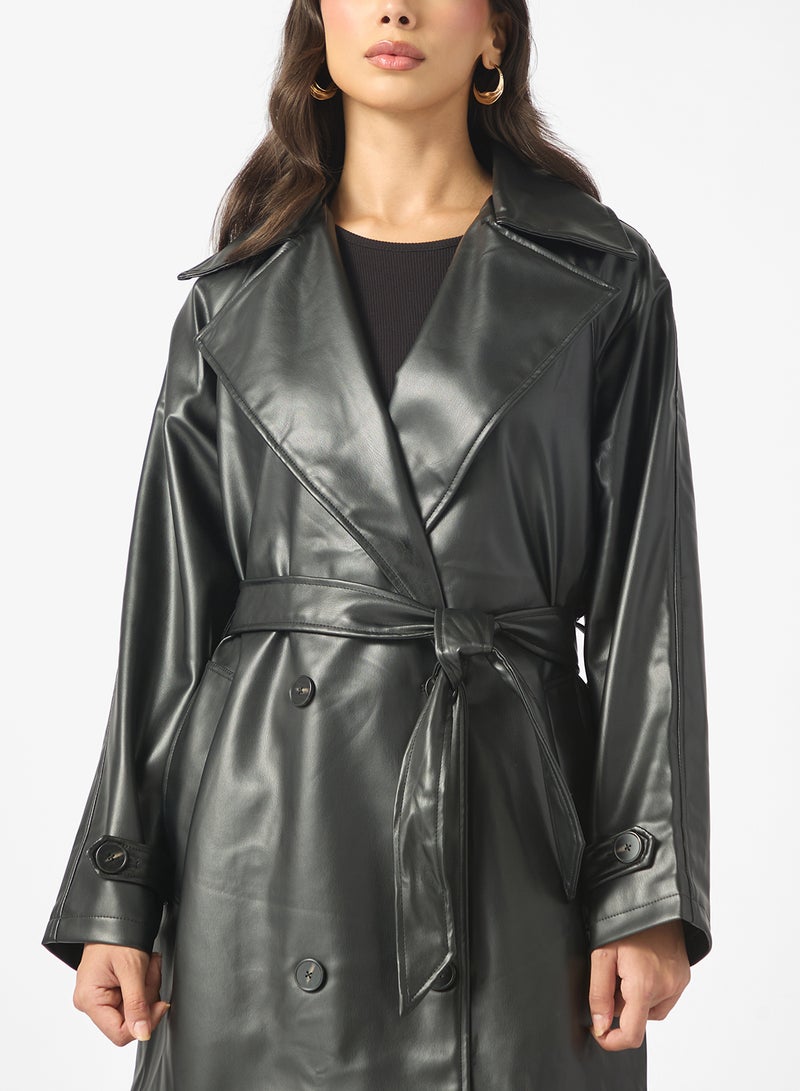 ايلا جاكيت طويل من البولي يوريثان - Image 3