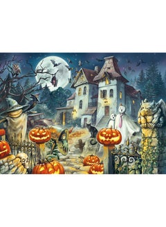 رافنسبورغر لغز الصور المقطوعة Ravensburger Halloween House 300 قطعة XXL للأطفال - 13264 - كل قطعة فريدة من نوعها، القطع تتناسب مع بعضها البعض بشكل مثالي  - Image 1