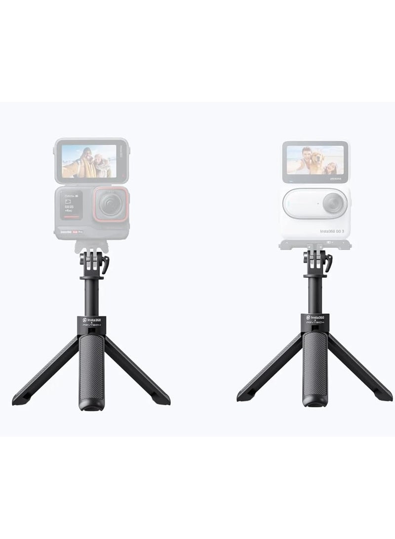Insta360 2-In-1 Invisible Selfie Stick + Mini Tripod Black - Image 3