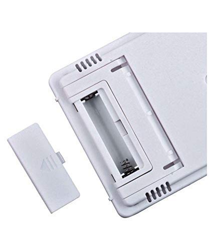 Ngel Ngel Temperature Humidity Thermometer Alarm Table Desk Clock Calendar Alarm Clock Wall - Image 5