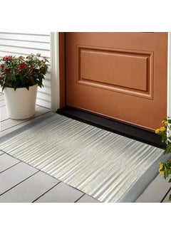 House2Home House2Home - Premium 50x80cm Door mat | 100% Cotton Material, with Side Binding | Available in 4 Colors (Grey)  - Image 2