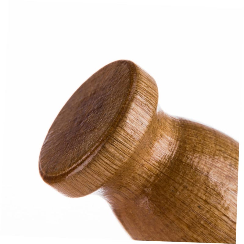 فرشاة الحلاقة بمقبض خشبي طبيعي للرجال - أداة احترافية لتزيين اللحية والعناية بالوجه - Image 5