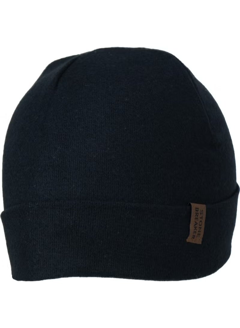 Men's Winter Beanie Folded Model Cotton Breathable Flexible Windproof Soft Lightweight - Image 1