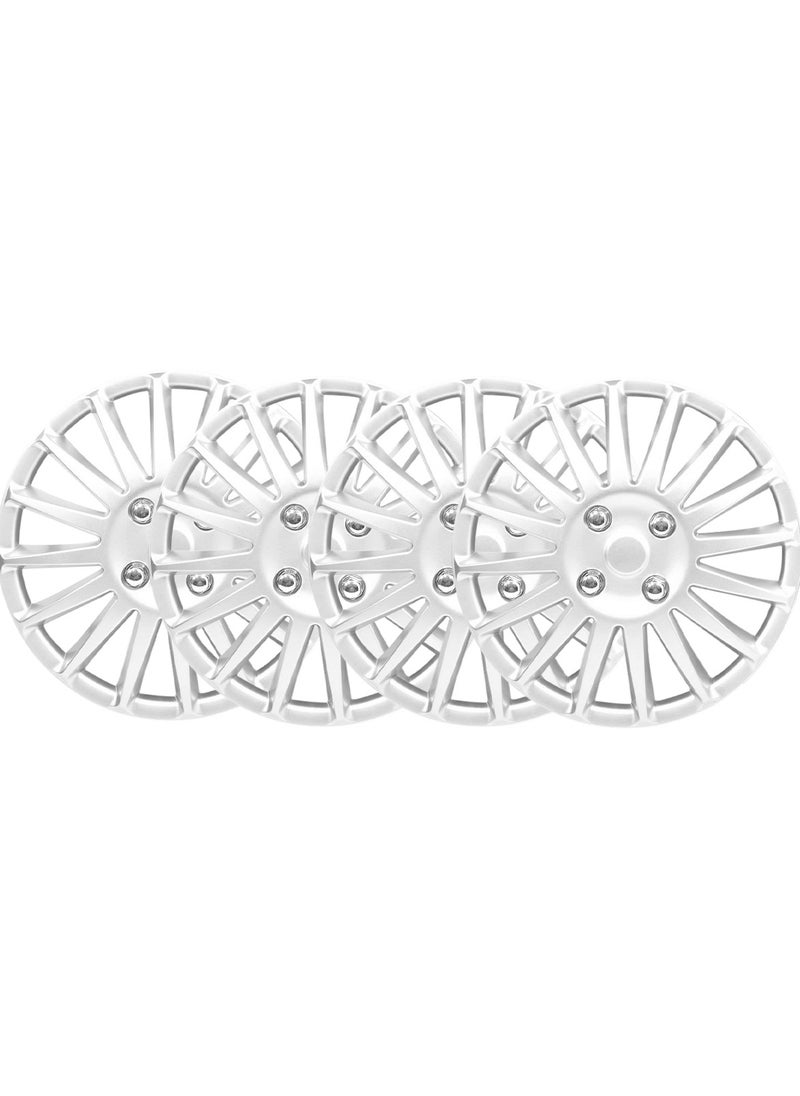 Pistol 15 Inch  Automotive Hub Wheel Cap with Universal  Wheel Hubcaps Set of 4 Pcs Snap-On Rings Wheel Cover - Pistol WJ-5019-A-15  - Image 4