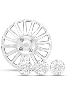 Pistol 15 Inch  Automotive Hub Wheel Cap with Universal  Wheel Hubcaps Set of 4 Pcs Snap-On Rings Wheel Cover - Pistol WJ-5019-A-15  - Image 3
