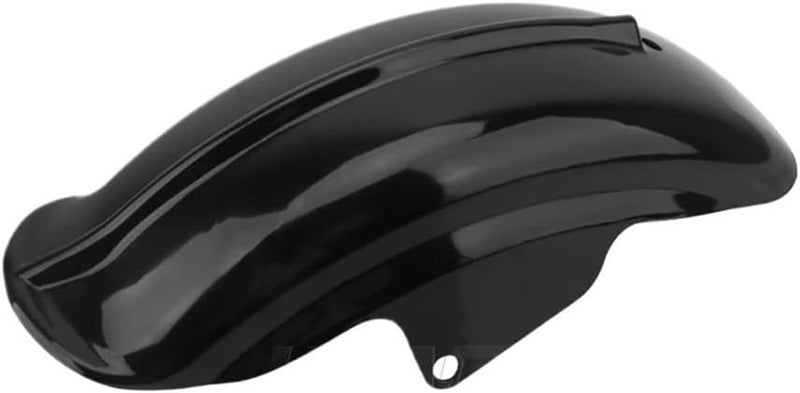 Universal Black ABS Short Rear Mudguard Splash Guard for Motorcycle Bobber Chopper - Image 2