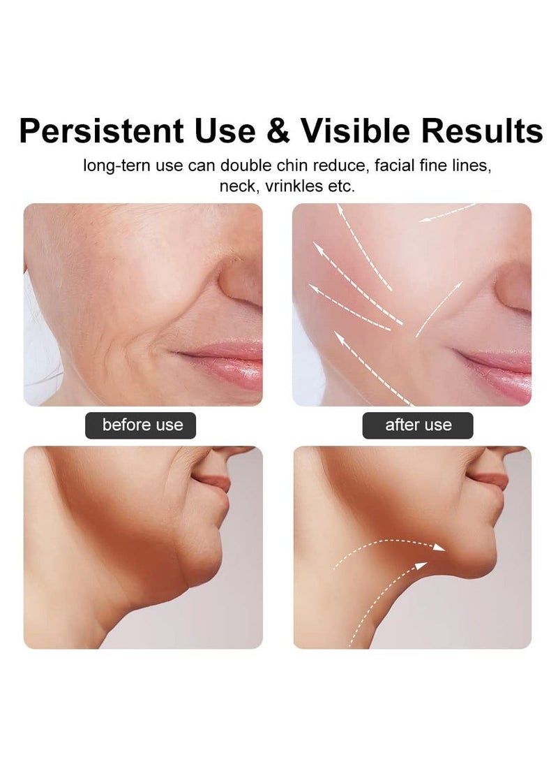 Generic 3-in-1 Beauty Massager for Face and Neck, Based on Triple Action LED, Thermal, and Vibration Technologies for Skin Care, Improve, Firm,Tightening and Smooth(White) - Image 5