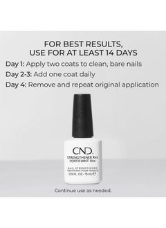 CND ™ Strengthener Rxx Nail Strengthener For Tougher Stronger Nails & Protection For Thin Nails 0.5 Fl Oz (Pack Of 1)  - Image 5