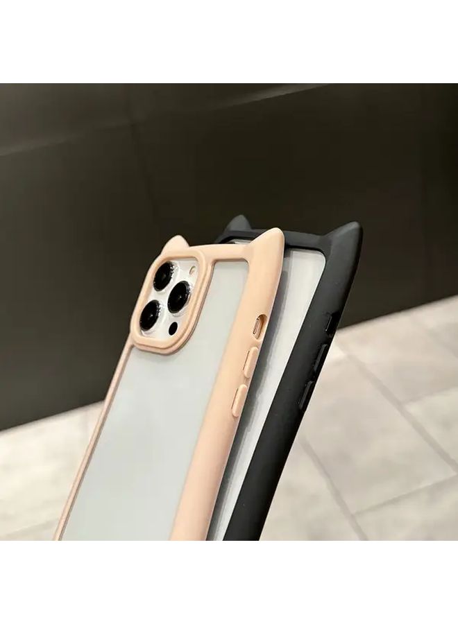 غطاء هاتف شفاف بلون أزرق فاتح لجهاز iPhone 13، واقي فائق النحافة وناعم، غطاء خلفي من السيليكون الناعم اللطيف. - Image 3