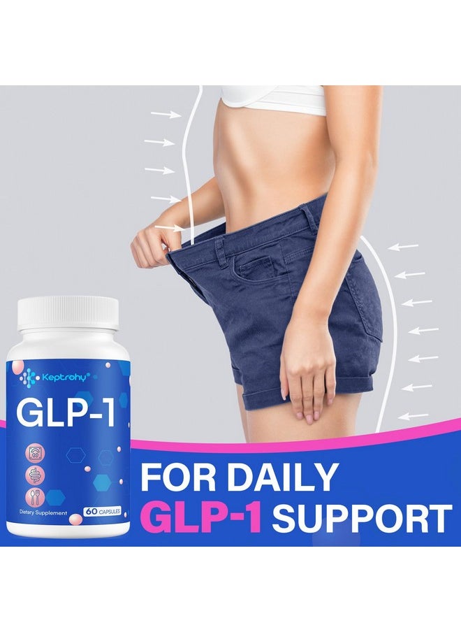 Keptrohy - GLP-1 Support | GLP-1 Supplement, GLP Support Core with Synbiotics, Hops Extract, Eriocitrin Support GLP-1 Level Naturally, Natural GLP-1 Supplement for Women and Men, Take Before Meal - 60 Count - Image 1