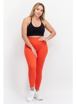 Eddie Bauer Women Plain Pull On Leggings, Red  - Image 3