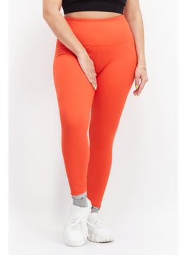 Eddie Bauer Women Plain Pull On Leggings, Red  - Image 1