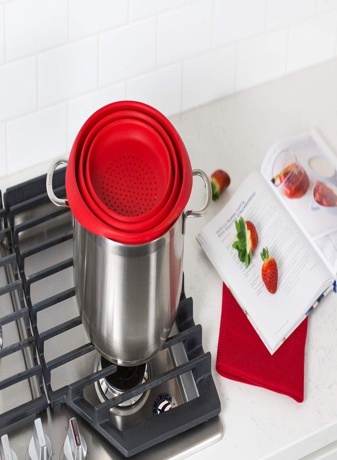 Better Houseware 732/R Colander, standard, Red - Image 3