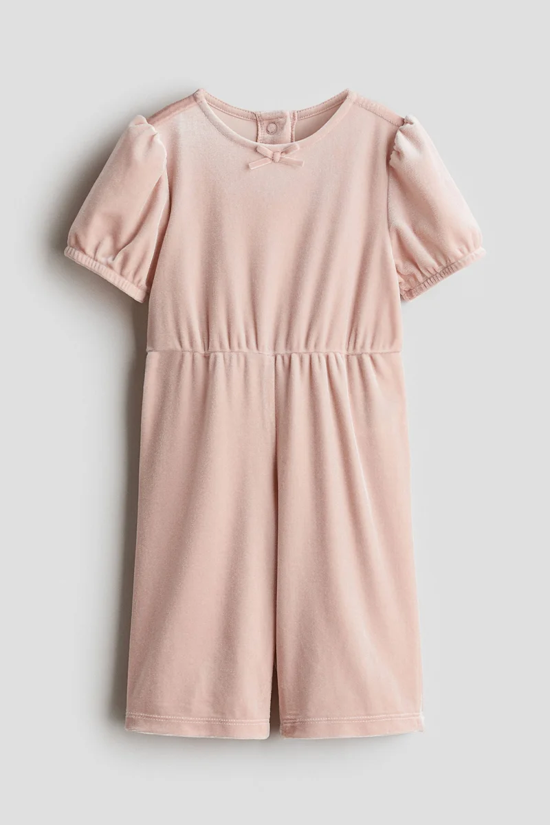 H&M Velour romper suit