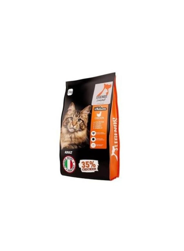 Legends Adult Cat Dry Food  3 Kg