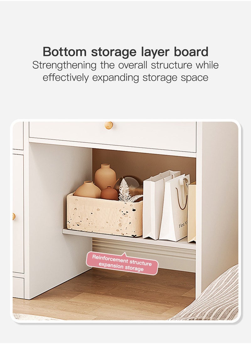Sharpdo - Multifunctional Bedroom with Drawer Storage Dresser - Image 1