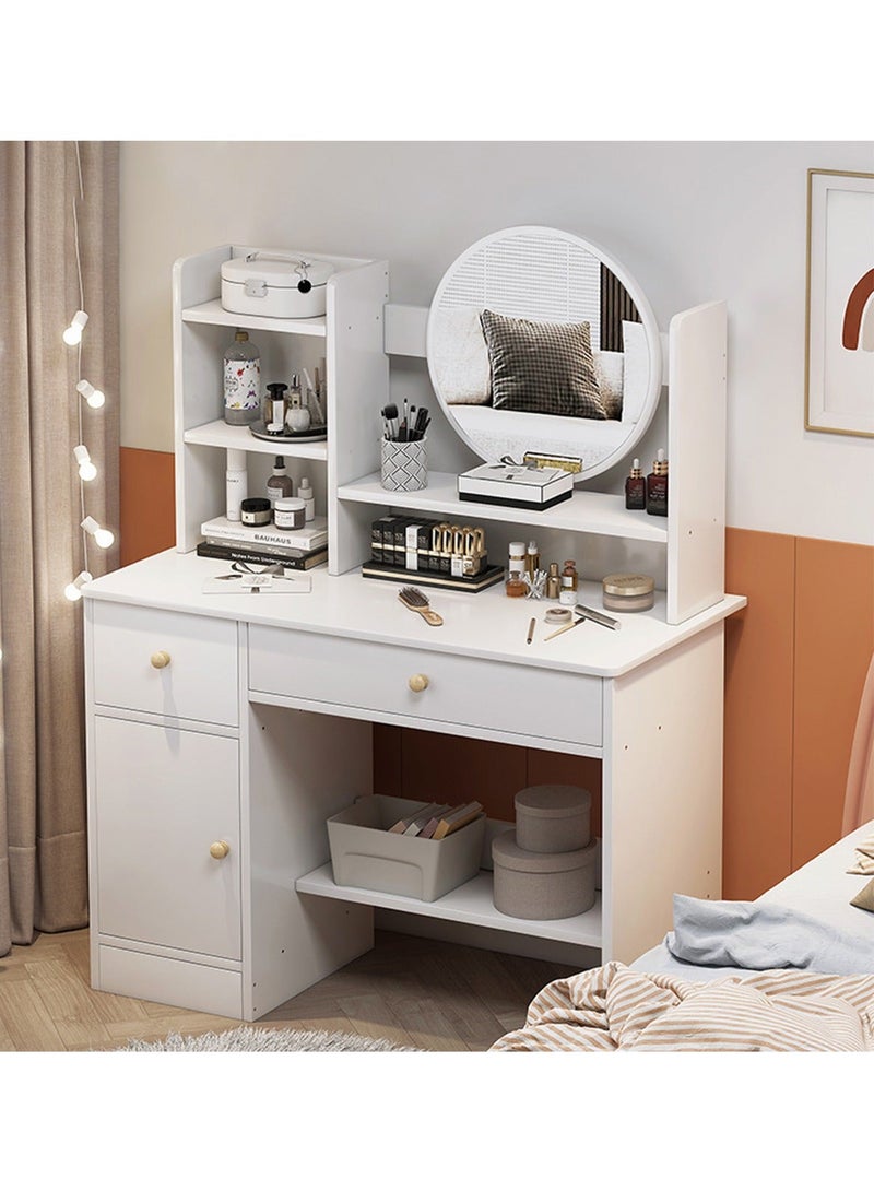 Sharpdo Multifunctional Bedroom with Drawer Storage Dresser - Image 4