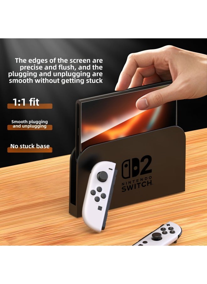 Generic Switch 2 HD Tempered Film Nintendo NINTENDO SWITCH 2 Positioning Frame Film Artifact-Color:3 Pieces Of Tempered Film [set]  - Image 2