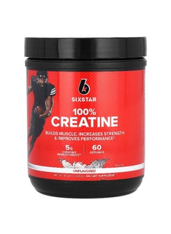 SIX STAR SIXSTAR, 100% Creatine, Unflavored, 10.58 oz (300 g)  - Image 1