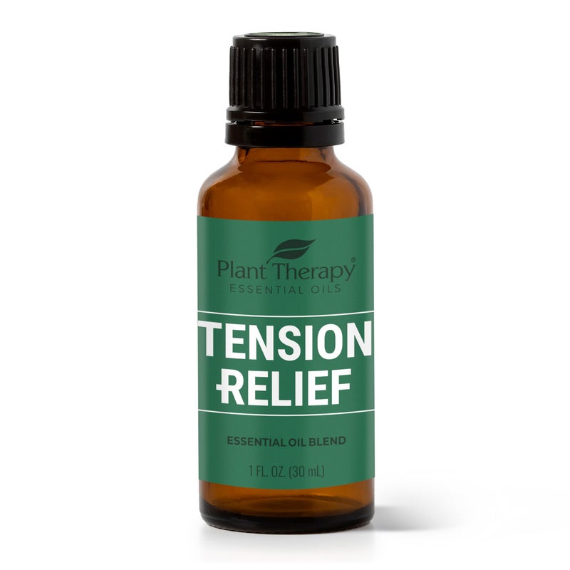 Plant Therapy Tension Relief Essential Oil Blend 30 mL (1 oz) 100% Pure, Undiluted, Therapeutic Grade - Image 1