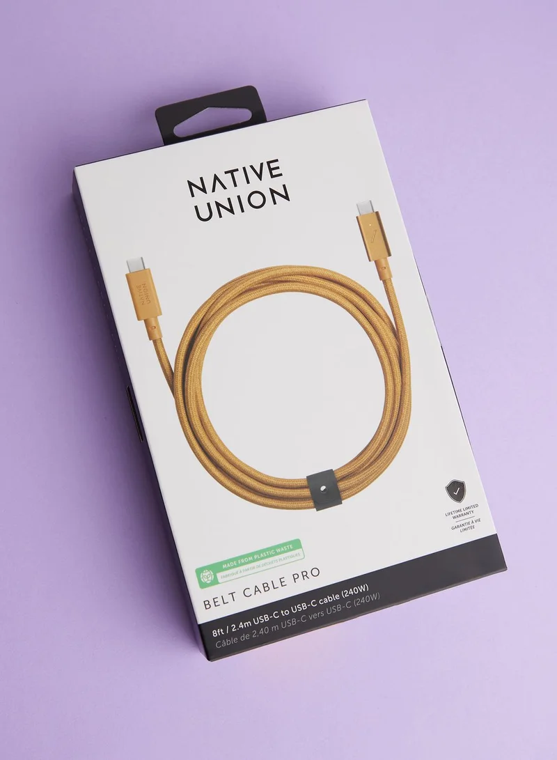 Native Union Native Union - Belt Cable-Type-C-C-Pro - 2.4M - 240W