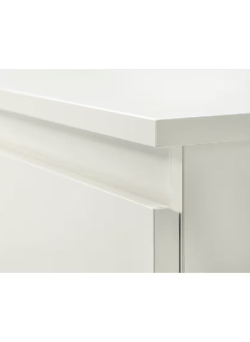 Generic Chest of 5 Drawers White 70x112 cm  - Image 4