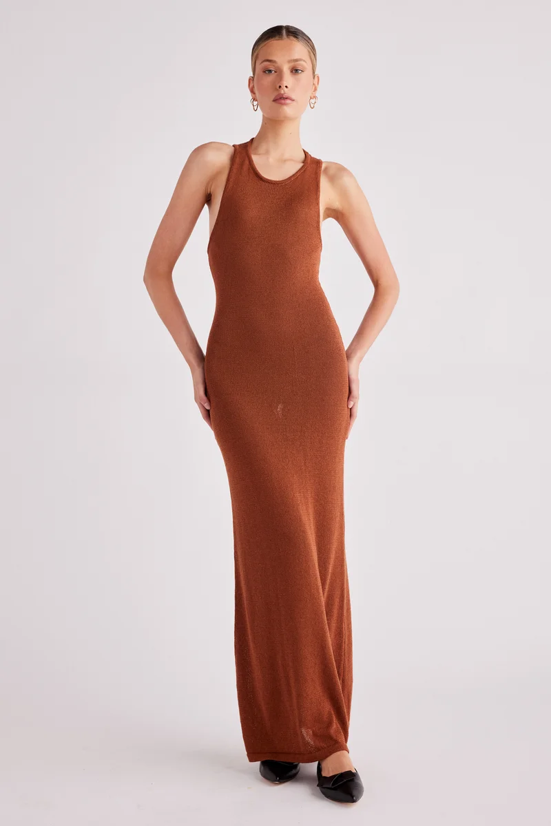 SNDYS Sleeveless Knit Maxi Dress