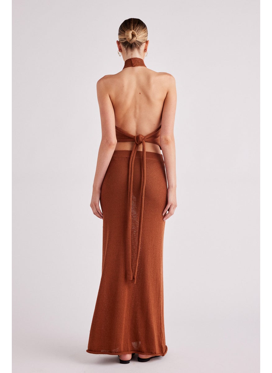 SNDYS Crew Neck Cali Maxi Dress  - Image 2