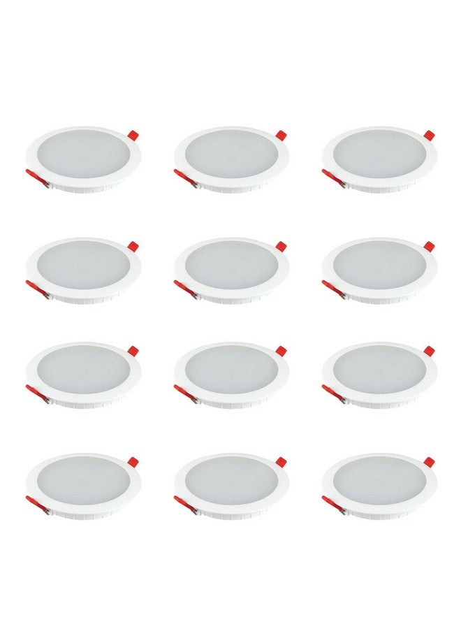 Havells Nimbus 5W LED Square Downlight for Ceiling|Cool White|Ultra Bright|Energy Efficient|Upto 3KV Surge Protection| Rim Lit for Enhanced Aesthetics|Suited For Low Ceiling|BIS Approved|Pack of 12 - Image 1