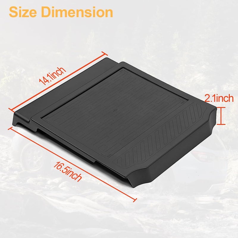 HOUCLEMIC Removable Middle Seat Floor Cover for Honda Pilot and Acura MDX - Image 3