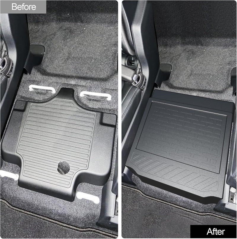 HOUCLEMIC Removable Middle Seat Floor Cover for Honda Pilot and Acura MDX - Image 2