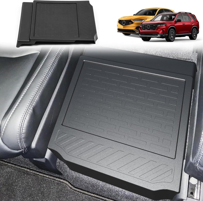 HOUCLEMIC Removable Middle Seat Floor Cover for Honda Pilot and Acura MDX - Image 1