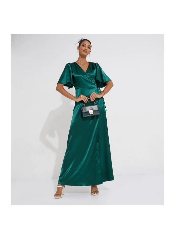 Little Mistress Little Mistress Emerald Green Dress