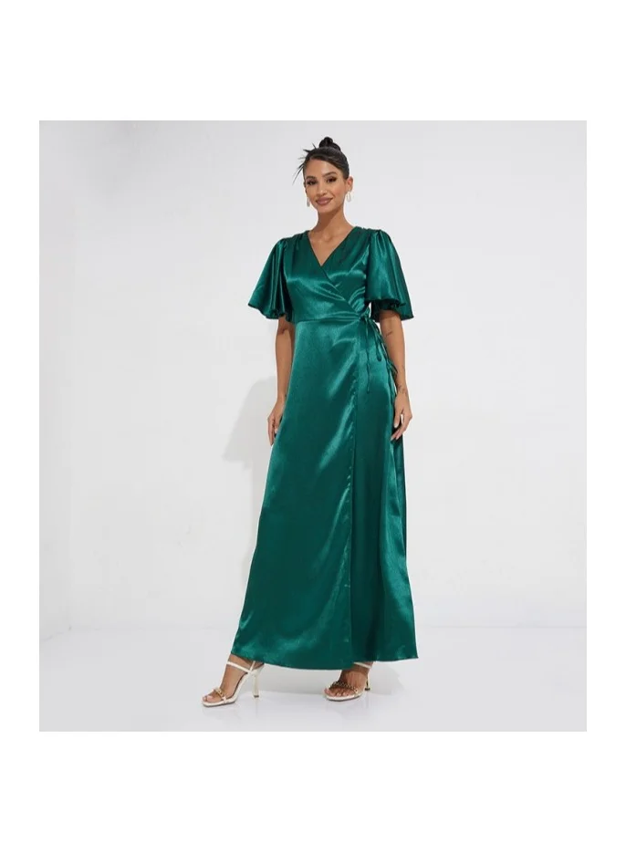 Little Mistress Little Mistress Emerald Green Dress