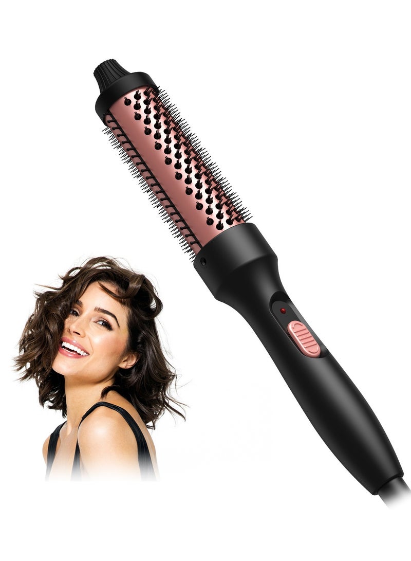 general Professional heated curly hair comb, straight hair comb, hot tool hot brush, negative ion perm bar heated round brush dual-use hair comb - Image 1