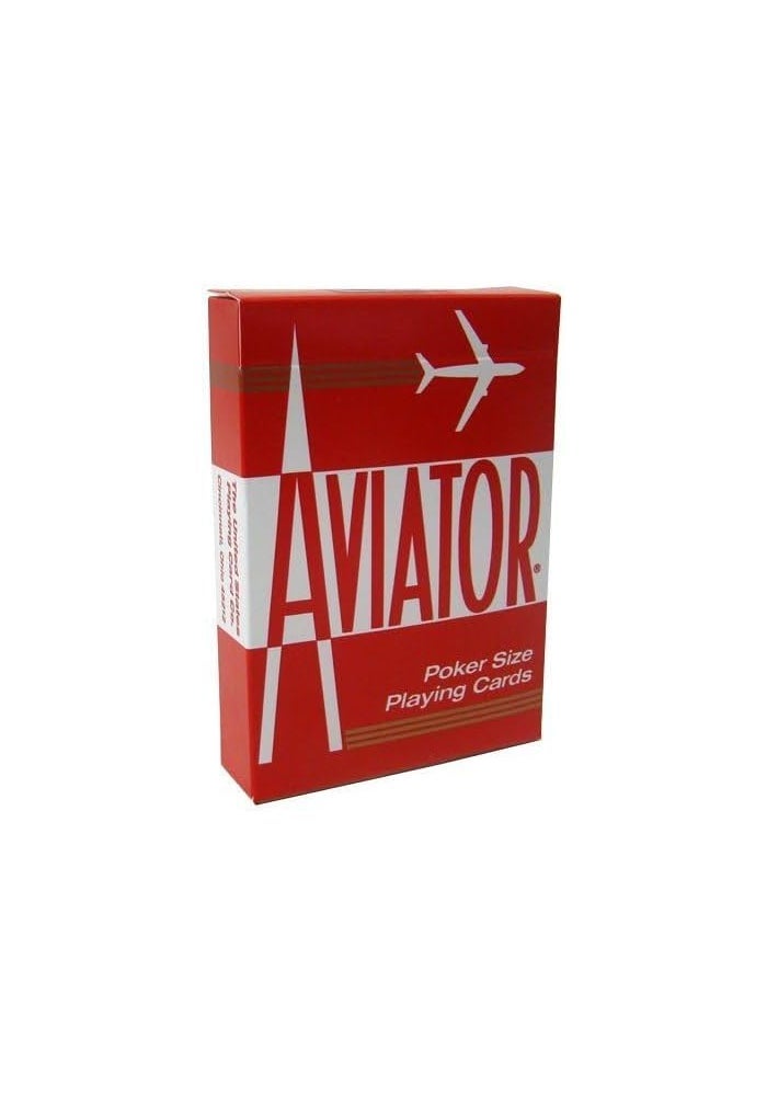 Aviator Quality Casino Playing Cards - 2 Decks (Red & Blue) - Image 4