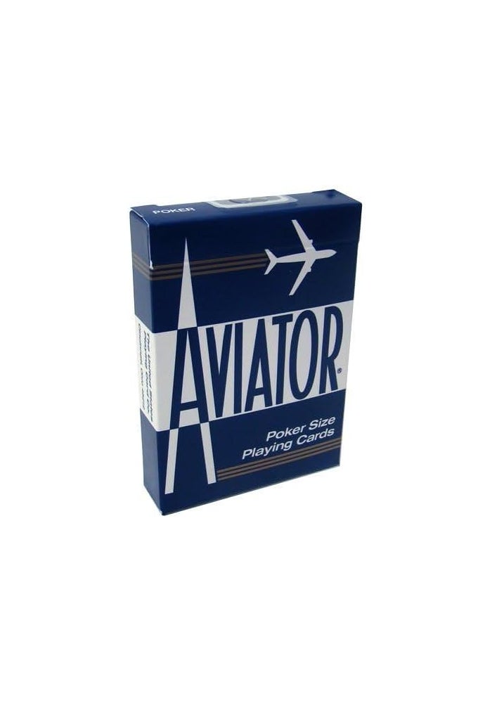 Aviator Quality Casino Playing Cards - 2 Decks (Red & Blue) - Image 3