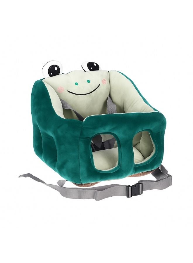 Baby Seat with a Soft and Cute Frog Design, Comfortable and Safe Material, Safety Belt and Integrated Back Support, Ideal for ages 3-12 - Image 4
