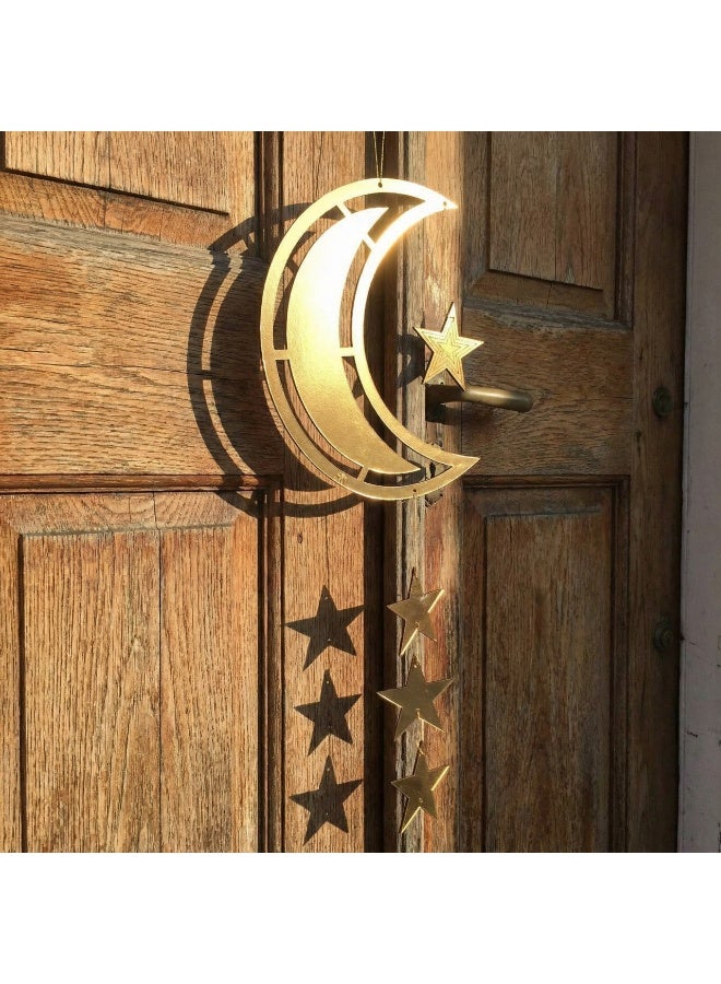 تعليقة الهلال والنجوم رمضان لتزيين الجدران - قلادة اسلامية - Image 5