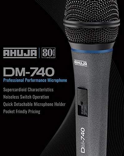 Ahuja DM-740 Supercardioid Dynamic Microphone - Image 2