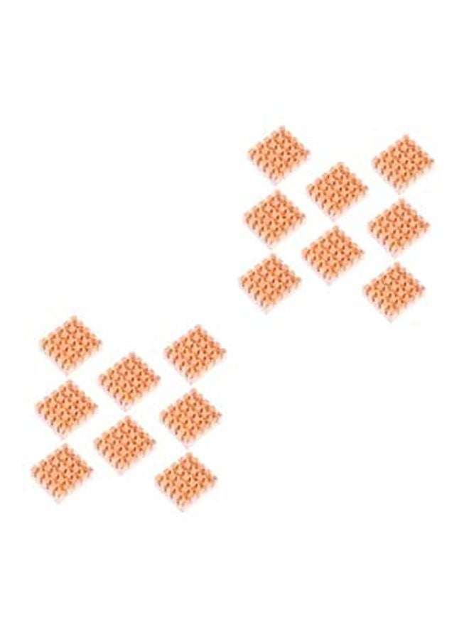 Copper Heat Sink Kit 16pcs for CPU GPU Sound Card IC RAM High Performance Cooling - Image 1